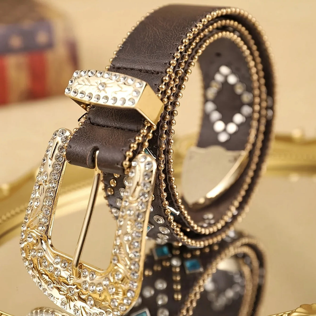 Cinto-Country-Feminino-Strass-Azul-Cobalto-Boho-2