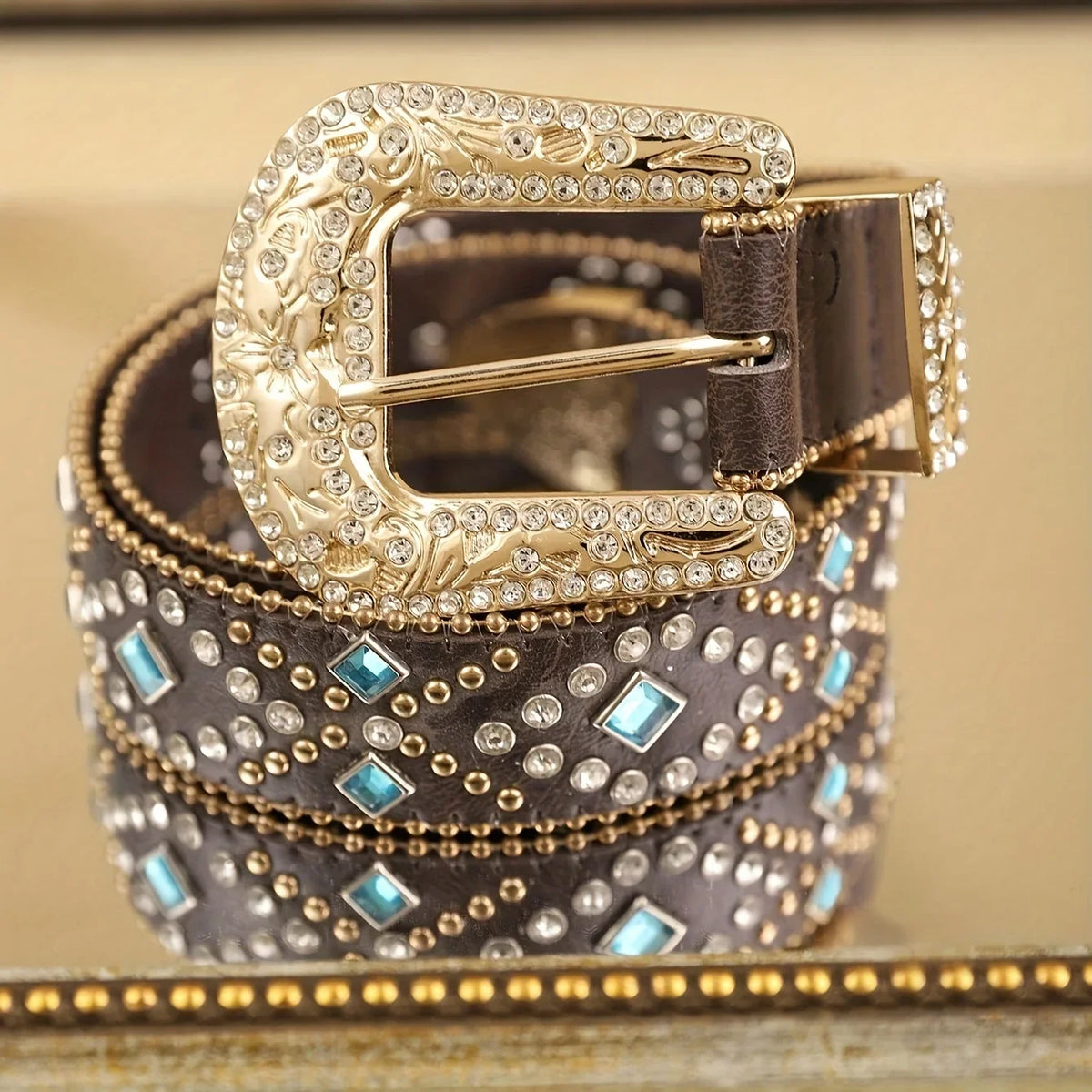 Cinto-Country-Feminino-Strass-Azul-Cobalto-Boho-3